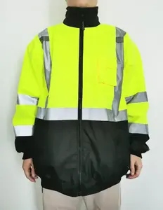 Veste de travail en toile de coton de qualité supérieure robuste Durable industriel respirant hydrofuge élégant confortable hiver - Product Image 4