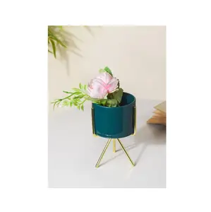 High quality ceramic flower pot with Supplier Unique Ceramic Pet Urn For best price customized color fast delivery