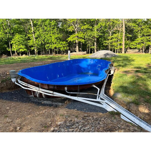 Precio Económico de Piscina Pequeña Familiar de Fibra de Vidrio para Nadar, para Exterior, Elevada o Enterrada - Product Image 6