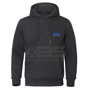 Sudaderas con Capucha Casuales para Hombre, Servicio OEM, 100% Algodón, Diseño Sólido, Transpirables, de Secado Rápido, Personalizables, Venta al Por Mayor - Product Image 1
