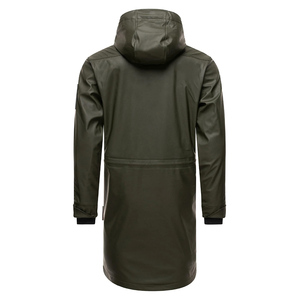 Chaquetas de moda para hombre, chaqueta de bombardero cortavientos ligera de Golf en blanco impermeable informal para hombre, Ronpex de lona de talla grande personalizada - Product Image 3