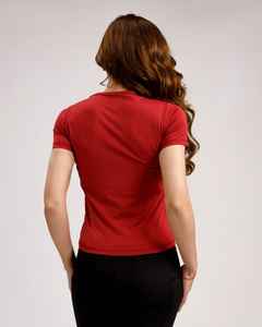 Top corto de retazos para mujer, blusas para mujer, camisetas holgadas de algodón con cuello redondo, Top corto con logotipo personalizado para mujer, nuevo diseño cómodo - Product Image 5