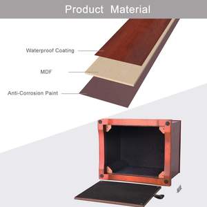 Urnas de madera Urna profesional para cenizas humanas Adultos Entierro Crematorio Urna funeraria - Product Image 3