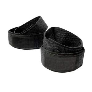 Venta al por mayor a granel figura 8 correas para levantamiento de pesas correa de levantamiento de algodón para Deadlift Pull Ups Bar correas gimnasio entrenamiento muñequeras - Product Image 5