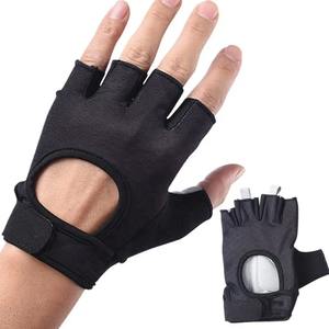 Guantes de fitness para gimnasio con logotipo personalizado de la mejor calidad al por mayor por buen fabricante nuevo estilo mejor precio hecho de cuero de primera calidad - Product Image 3