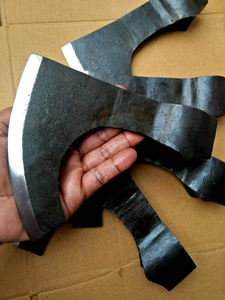 Tête de hache Viking forgée à la main Tête barbu Hachette forgée en acier à haute teneur en carbone Tête de hache Viking historique - Product Image 4