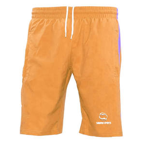 Short d'été ample à taille élastique pour homme Short de course à pied en polyester pour homme, sport de baseball, short décontracté respirant et décontracté, meilleure vente - Product Image 1