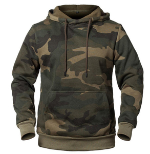 Pull-over à capuche pour homme, style nouveau, articles en stock, taille européenne, pull lourd d'hiver, décontracté, couleur unie, col rond - Product Image 5