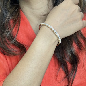 Pulsera de Moissanita Marquise de Lujo de 4.09 ctw, la Más Vendida, Joyería Artesanal de Alta Demanda al por Mayor para Mujer - Product Image 6