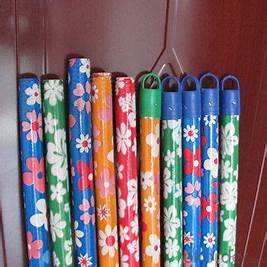 Eco-Friendly Wooden Handles Black/<b>Red</b> Plastic Caps for Brooms <b>Mop</b> Sticks High Quality M.I.T VIETNAM Brand Household Cleaning - Product Image 4