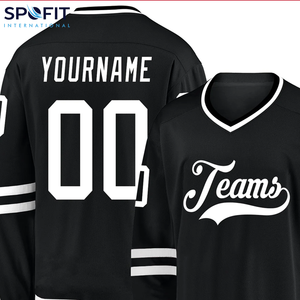 100% Jersey de hockey sobre hielo de alta calidad Nueva llegada Jersey de hockey sobre hielo en diferentes colores Ropa de equipo Jersey de hockey sobre hielo - Product Image 2