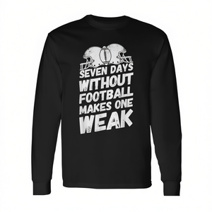 T-shirt à manches longues pour le visionnage de matchs de football avec l'inscription 'Weak', produit promotionnel - Product Image 2