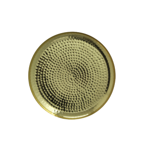 Placa de pared decorativa de hierro decorativa colgante, chapado en latón y Color dorado Natural, pintura de tamaño pequeño y artes de pared - Product Image 2