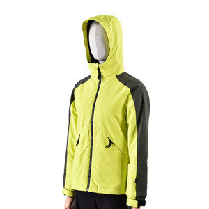 Veste de plein air pour hommes imperméable respirant à capuche fermeture éclair coupe-vent vêtements de sport imprimé design tailles européennes pour l'escalade - Product Image 1