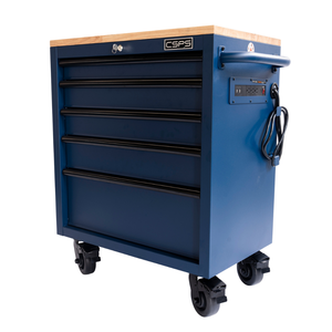 Armoire à outils 76cm 05 tiroirs pour garagiste Rangement d'outils Ensemble d'outils supportés OEM & ODM Boîte à roulettes avec roues Vente en gros - Product Image 1