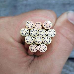 หมุดมีดโมเสคทองเหลือง - Product Image 4