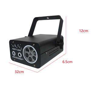 Festivo KTV DMX Controlado RGB Etapa Luces láser Night Club DJ Disco Fiestas y efectos de haz láser - Product Image 2