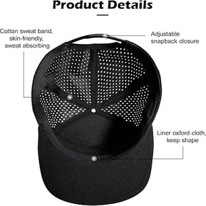 หมวกเบสบอลสไตล์ฟอกสีสำหรับผู้ใหญ่โลโก้ขนาดใหญ่สำหรับ3D - Product Image 4