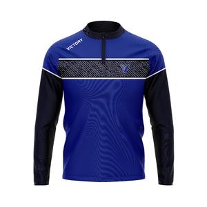 Vente en gros sweat-shirt à manches régulières personnalisé 1/4 quart de fermeture éclair pour hommes équipe de football veste de football d'hiver haut surdimensionné vêtements gaéliques - Product Image 1