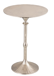 Table basse décorative en métal de qualité supérieure faite à la main Table basse de designer classique et élégante avec centre en métal argenté antique - Product Image 4