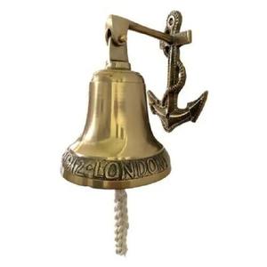 Campana de Mano de Latón Decorativa para el Hogar, Oficina, Escritorio y Exhibición Clásica - Product Image 6