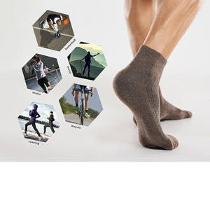 Calcetines Deportivos de Tobillo para Hombre de Calidad, Color Negro, Blanco y Gris, Transpirables, Cómodos para Invierno, de Secado Rápido, Ecológicos, con Diseño de Dibujos Animados - Product Image 6