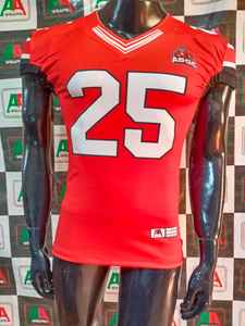 Camiseta de fútbol americano personalizada sin mangas para hombres y mujeres, pantalones cortos para practicar ropa para adultos jóvenes, jugador de sublimación XXL - Product Image 3