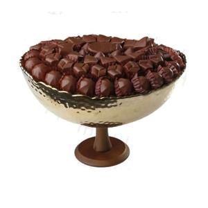 Tazón de Metal hecho a mano de gran calidad, diseño atractivo para servir chocolates, dulces, tazón para Hotel, restaurantes, mesa, soporte dulce - Product Image 6