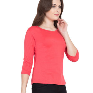 เสื้อกีฬาแขนสั้นผู้หญิงคุณภาพสูง สำหรับฤดูร้อน ระบายอากาศ ซับเหงื่อ ผ้าเจอร์ซีย์ 100% ผ้าฝ้าย พิมพ์ลายดิจิทัล - Product Image 5