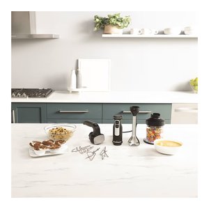 Batidora de inmersión 850W POWERBASE 3 en 1 Negra y Plateada CI100EU - Product Image 3