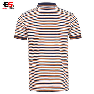 Polo de Jersey bordado con diseño personalizado para hombre, estampado sólido, manga larga con función antiarrugas, OEM disponible - Product Image 4