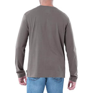 Sweat-shirt à col rond surdimensionné en coton épais pour hommes Style pull intérieur doux personnalisé pour l'hiver Teint uni avec personnalisation - Product Image 4