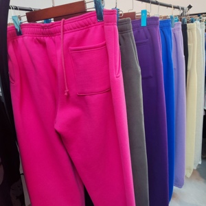 Người đàn ông của bông Sweatpants với Puff <span class=keywords><strong>web</strong></span> in, thời trang dạo phố chạy bộ cho Skate hip hop, giản dị lỏng phù hợp, hỗ trợ tùy chỉnh & bán buôn - Product Image 2