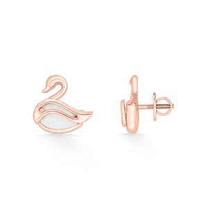 Pendientes de Perlas Regalia Swan para Mujer - Joyería de Fiesta con Diamantes Geométricos de Moda, Regalo Ideal - Product Image 5