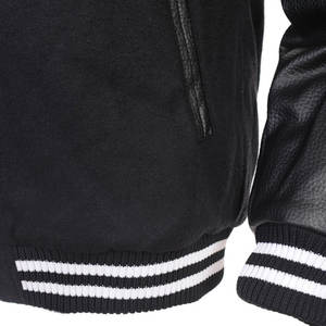 Top Quality Varsity Jacket Genuine Material for Leather Sleeves Men Varsity Jacket Low MOQ CollegeBaseballjacket for men - Product Image 5