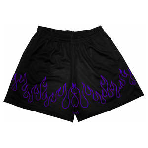 Vente en gros de shorts en maille respirante 100% polyester de haute qualité pour hommes, avec graphique personnalisé, sublimation, fermeture à la taille élastique, tricoté - Product Image 4