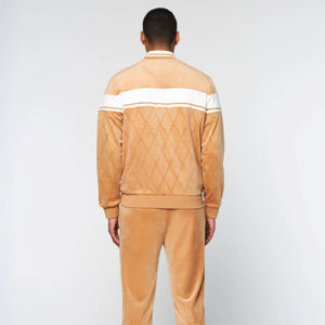 Conjunto de chaqueta y pantalón de chándal ligero OEM ODM: elegante, duradero e ideal para correr, entrenar y usar todos los días - Product Image 4