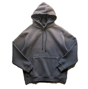 Nueva Sudadera con Capucha de Manga Larga para Hombre, Personalizada con Logotipo OEM, Tejido Liso, Algodón/Poliéster, Transpirable, en Oferta - Product Image 3