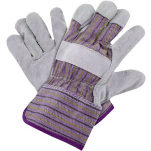 Guantes de trabajo de cuero dividido de piel de vaca de alto rendimiento, guantes de protección personal canadienses para trabajadores de seguridad en la construcción - Product Image 3
