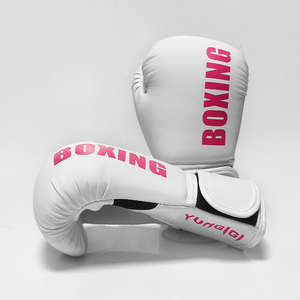Gants de boxe avec logo personnalisé Meilleure vente Gants de boxe de haute qualité Meilleur prix Fabricant pakistanais Gants de boxe de combat en cuir PU pour hommes - Product Image 2
