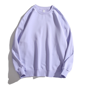 Sweat-shirt d'hiver décontracté surdimensionné en molleton doux uni teint en coton 100% Design minimaliste Port quotidien - Product Image 6