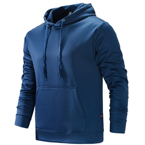เสื้อฮู้ดแขนยาวสำหรับผู้ชายทรงเข้ารูปสวมใส่สบายมีหลายขนาด - Product Image 1