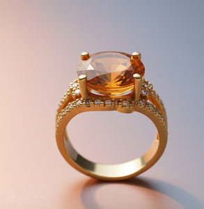 เครื่องประดับทำมือ ดีไซน์ใหม่ คลาสสิก คุณภาพสูง เครื่องประดับหรูหรา แหวนทอง 18K สำหรับผู้หญิงและเด็กผู้หญิง - Product Image 4