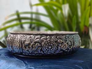 Plateau en laiton décoratif de luxe en gros, plateau de service personnalisé pour fruits, maison, hôtel, restaurant, artisanat en laiton - Product Image 2