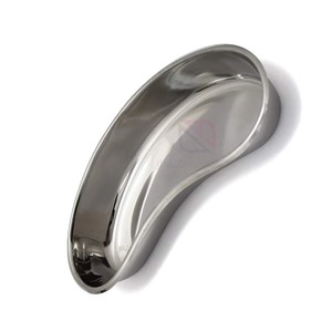 Bandeja renal manual de acero inoxidable de primera calidad OEM, certificada CE Clase I, aprobada por ISO, para uso dental, quirúrgico y médico. - Product Image 3