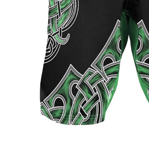 Pantalones cortos de MMA impresos por sublimación personalizados Fly con cierre de velcro Pantalones cortos de MMA personalizados estirables que absorben la humedad para hombres en venta - Product Image 6