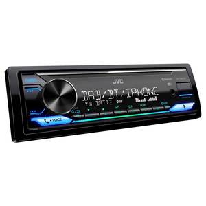 Autoradio JVC KD-X482DBT 1 DIN DAB+ avec Bluetooth Alexa USB AUX sans lecteur CD 4x50W couleur noire - Product Image 2