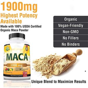 Cápsula para alargamiento de glúteos y caderas, Etiqueta Privada, Cabra, hierba, Maca, negra - Product Image 4