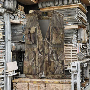 Nouveau design, gilet de chasse respirant à motif uni, été 2025, dernière collection, faible MOQ, fabriqué au Pakistan - Product Image 2