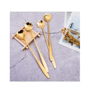 Cuchara de latón para coctelera Herramientas Cucharón de sopa Coctelera Cuchara con 2 tamaños diferentes con producto de venta - Product Image 2